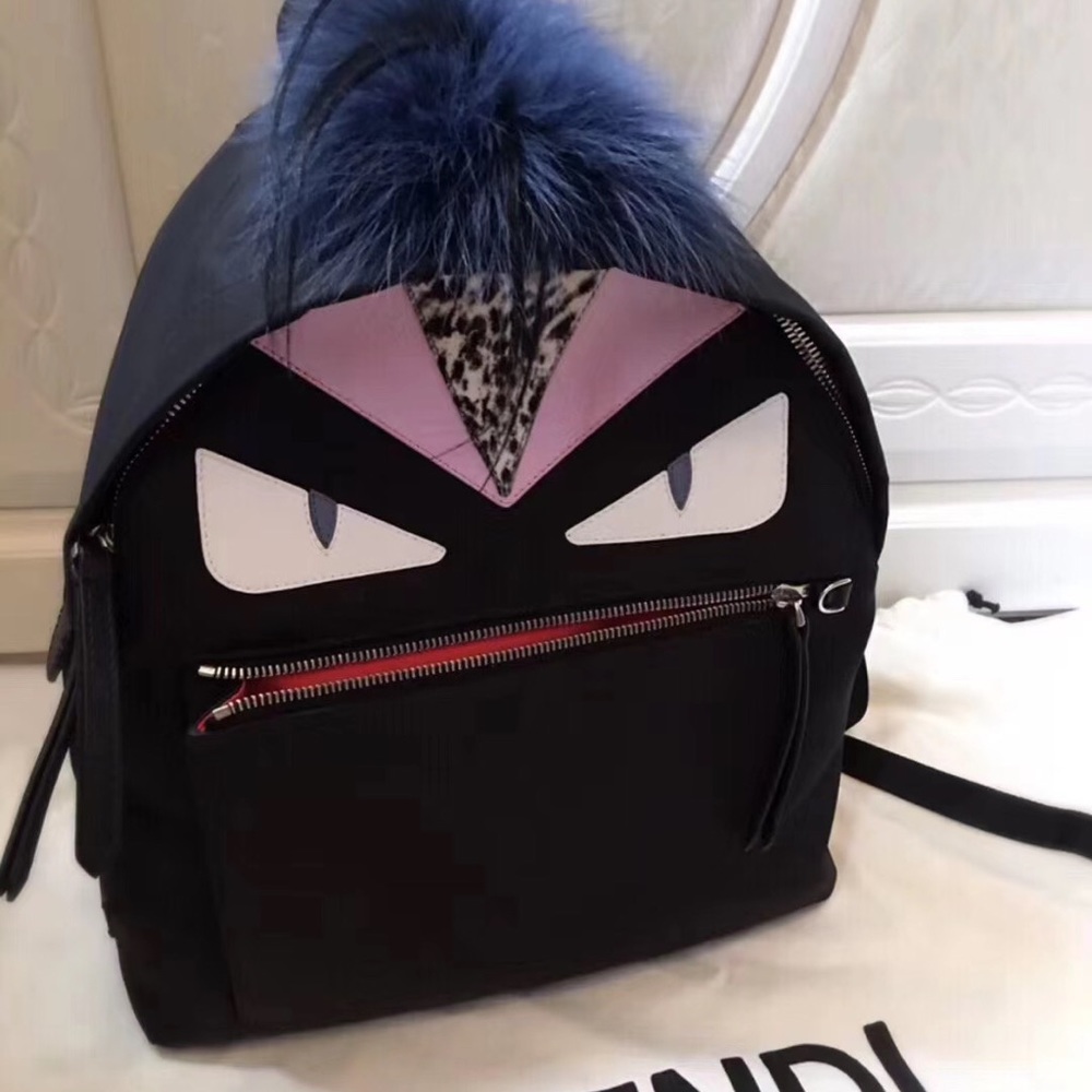 Fendi monster backpack